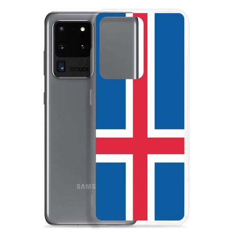 Coque Téléphone Drapeau de l'Islande - Pixelforma 