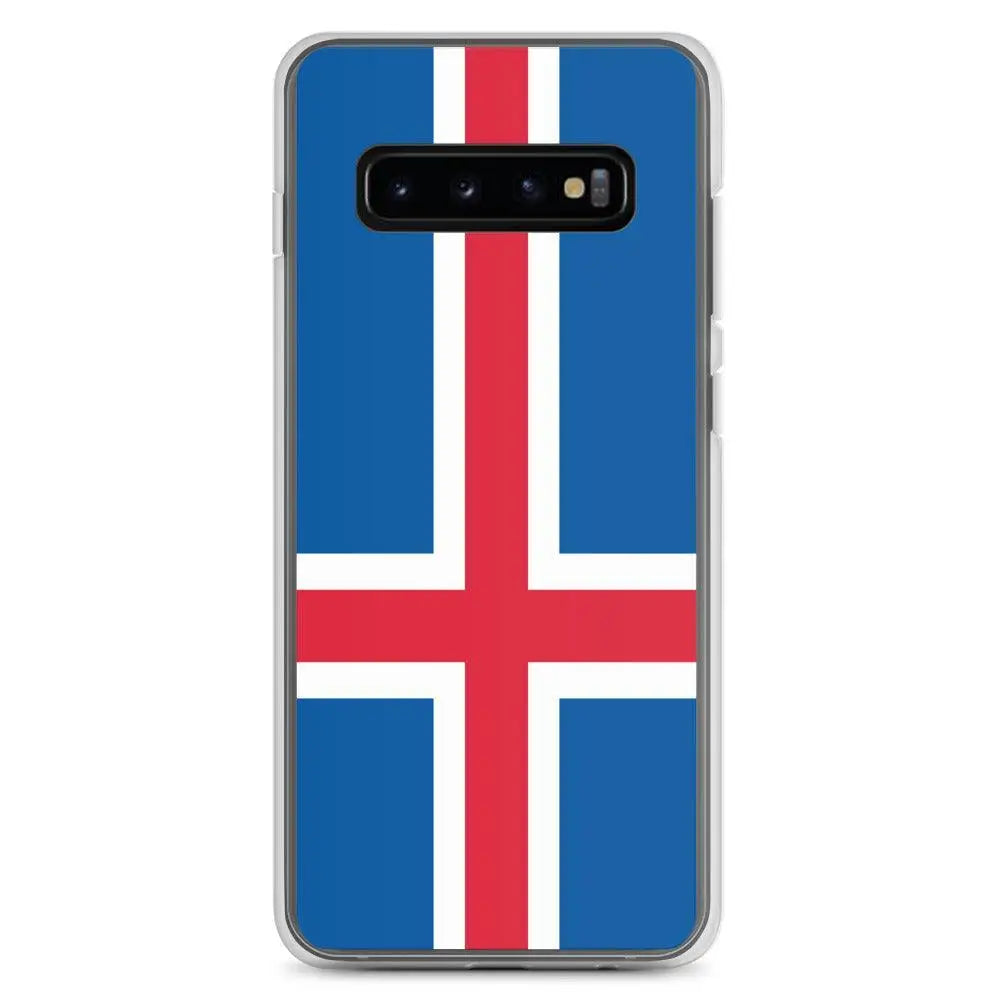 Coque Téléphone Drapeau de l'Islande - Pixelforma 