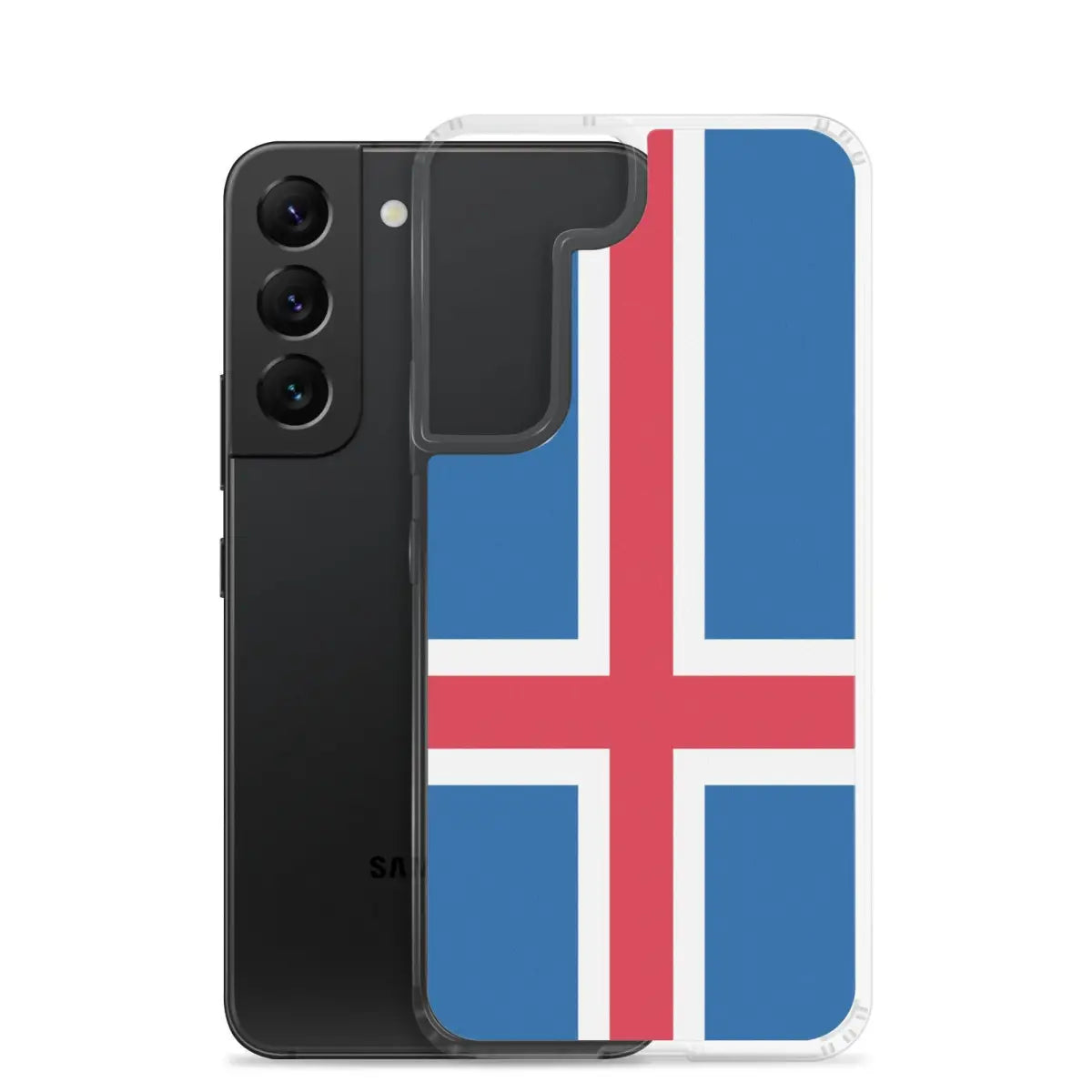 Coque Téléphone Drapeau de l'Islande - Pixelforma 