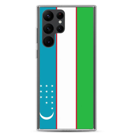 Coque Téléphone Drapeau de l'Ouzbékistan - Pixelforma 