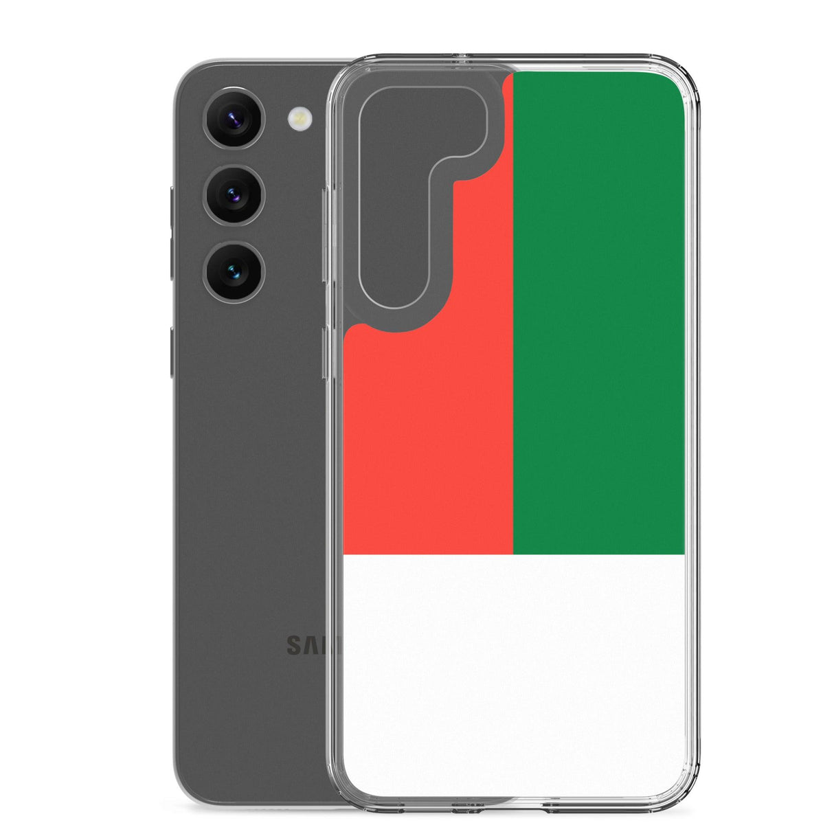 Coque Téléphone Drapeau de Madagascar - Pixelforma