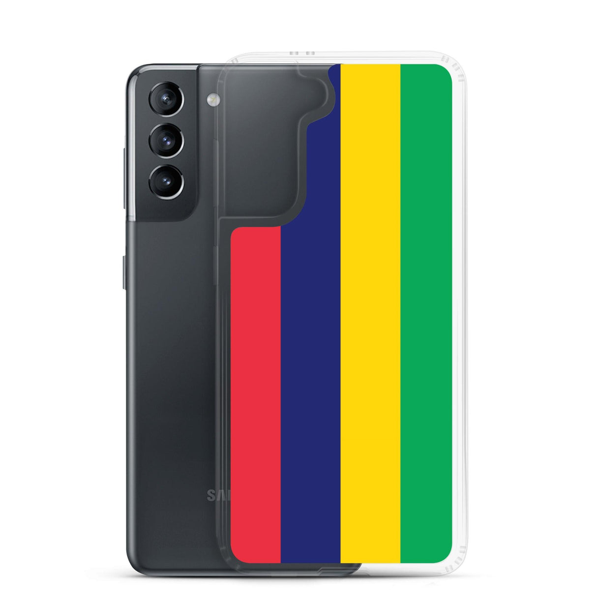 Coque Téléphone Drapeau de Maurice - Pixelforma