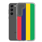 Coque Téléphone Drapeau de Maurice - Pixelforma