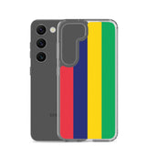 Coque Téléphone Drapeau de Maurice - Pixelforma