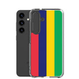 Coque Téléphone Drapeau de Maurice - Pixelforma