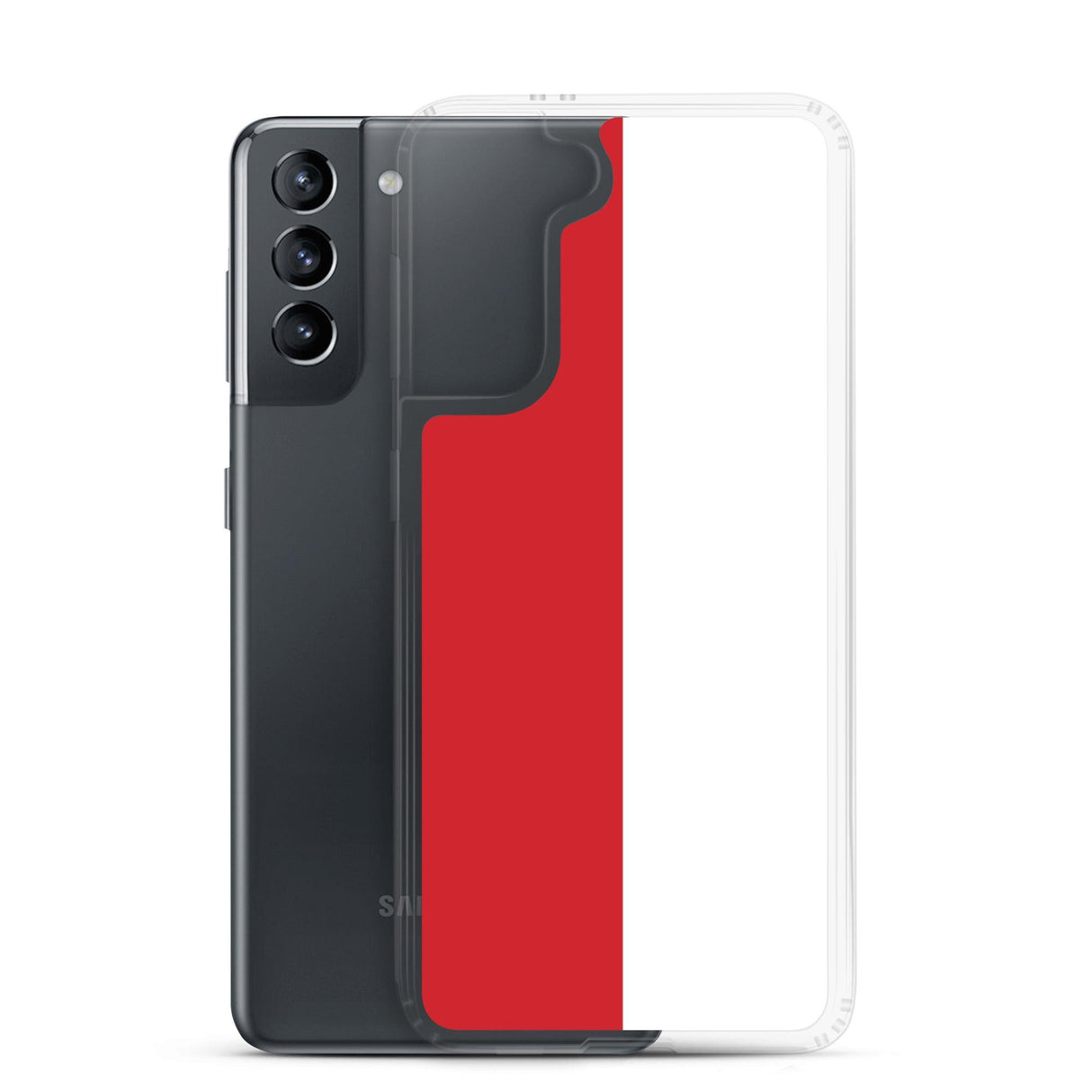 Coque Téléphone Drapeau de Monaco - Pixelforma