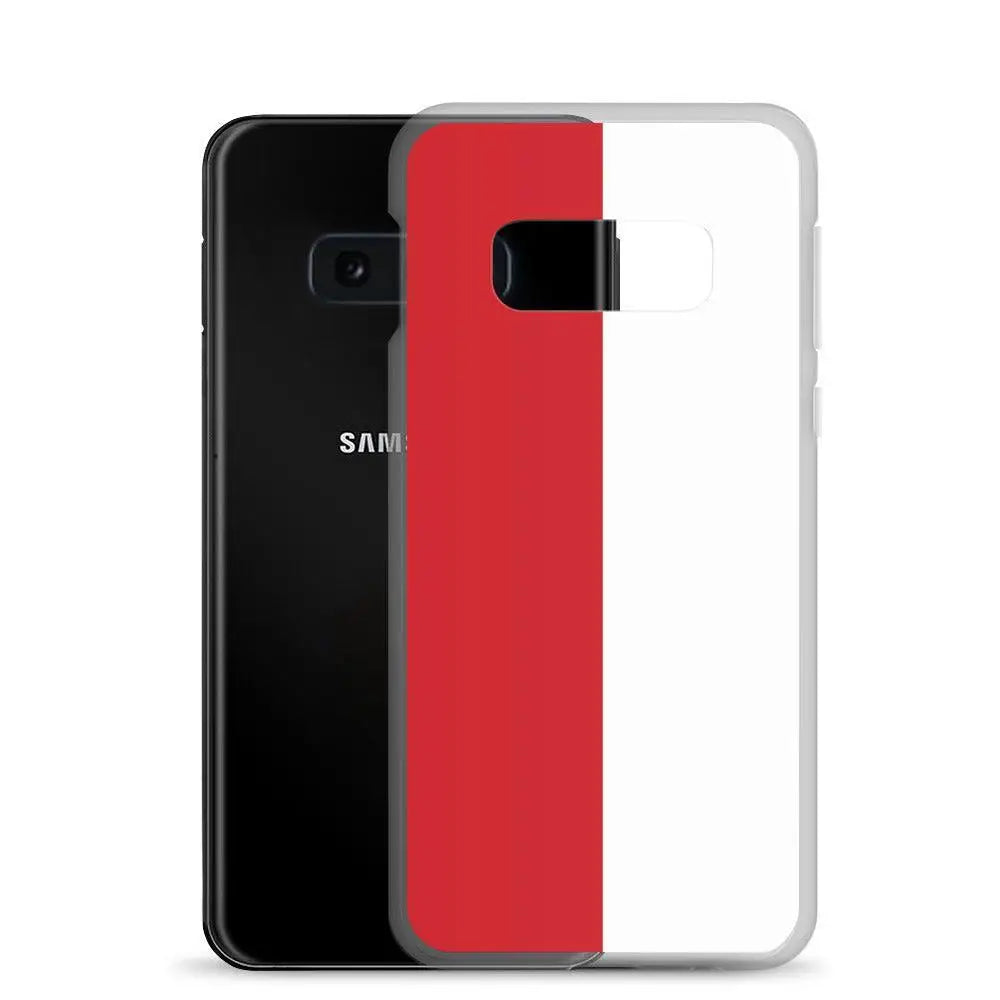 Coque Téléphone Drapeau de Monaco - Pixelforma 