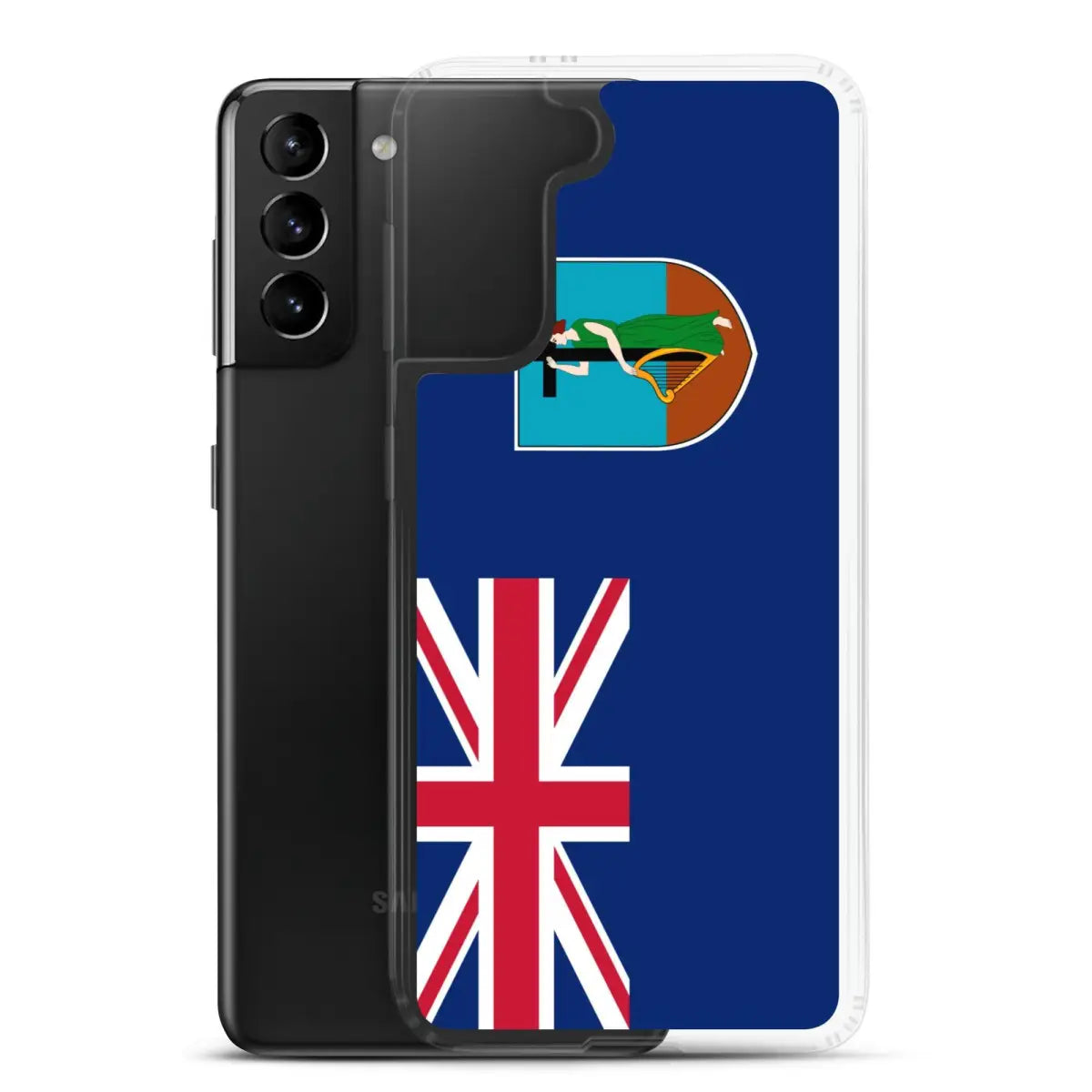 Coque Téléphone Drapeau de Montserrat - Pixelforma 