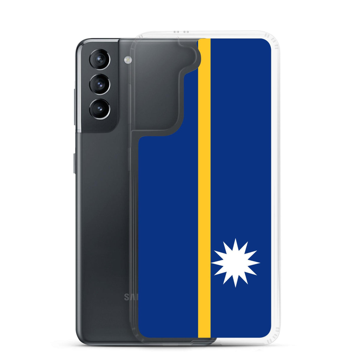 Coque Téléphone Drapeau de Nauru - Pixelforma