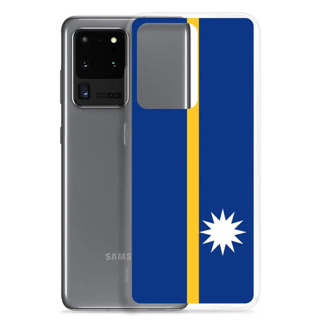 Coque Téléphone Drapeau de Nauru - Pixelforma 