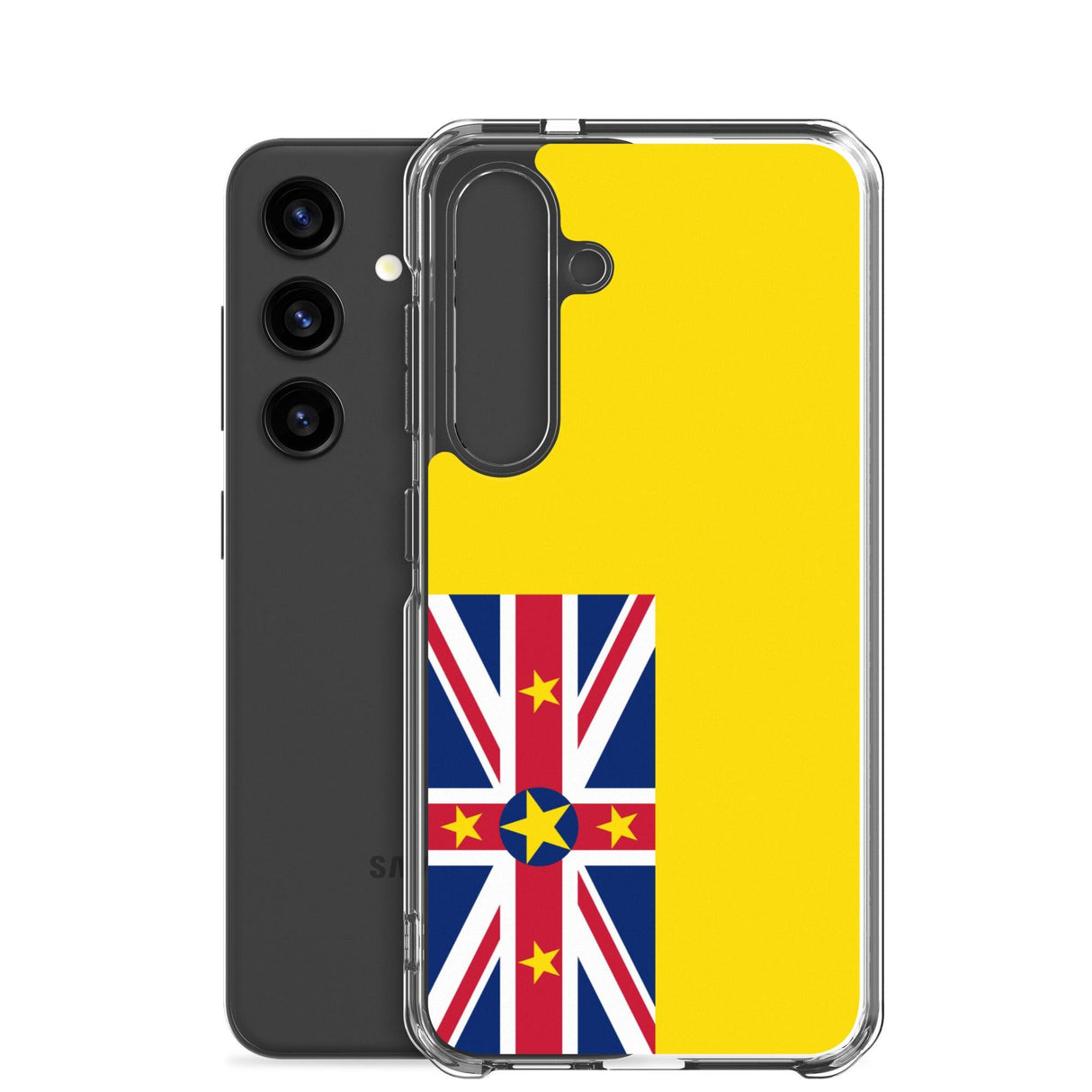 Coque Téléphone Drapeau de Niue - Pixelforma