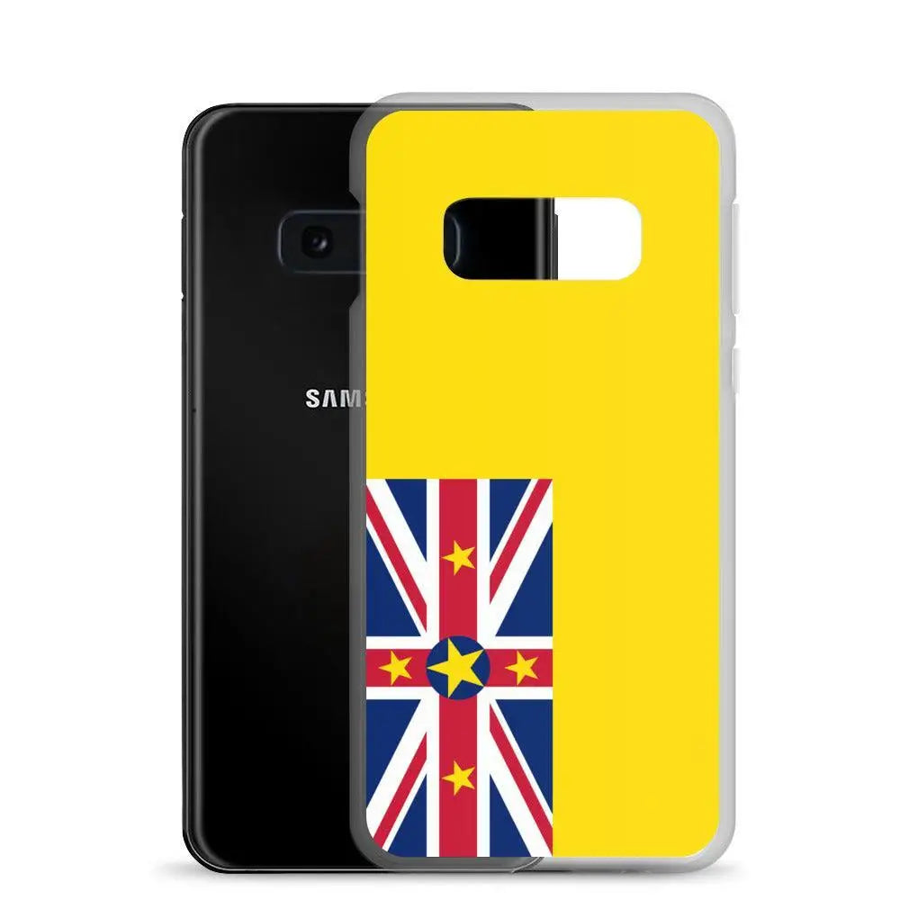 Coque Téléphone Drapeau de Niue - Pixelforma 