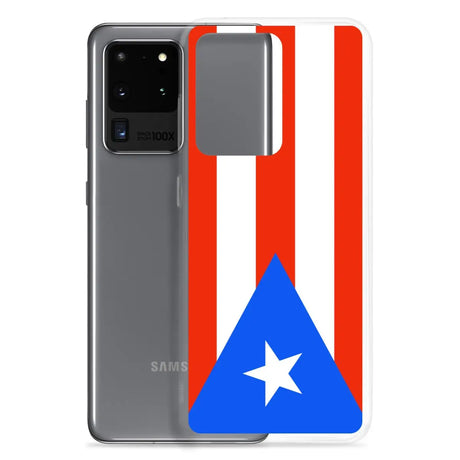 Coque téléphone drapeau de porto rico - pixelforma