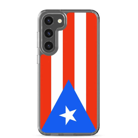 Coque téléphone drapeau de porto rico - pixelforma