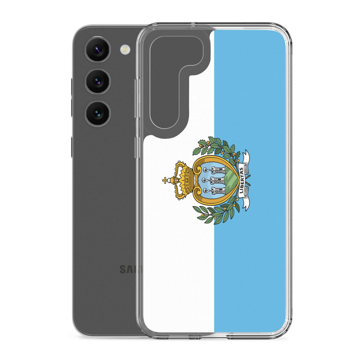 Coque Téléphone Drapeau de Saint-Marin - Pixelforma