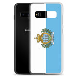 Coque Téléphone Drapeau de Saint-Marin - Pixelforma