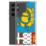 Coque Téléphone Drapeau de Saint-Pierre-et-Miquelon - Pixelforma