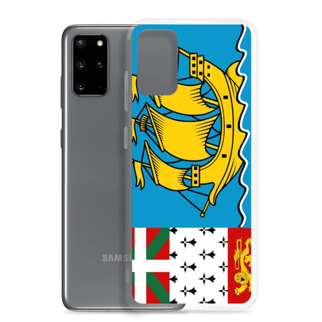 Coque Téléphone Drapeau de Saint-Pierre-et-Miquelon - Pixelforma 