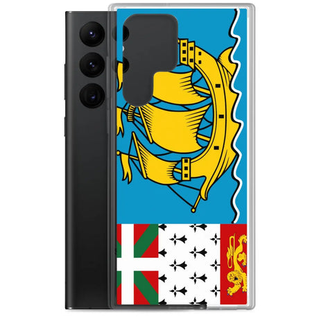 Coque Téléphone Drapeau de Saint-Pierre-et-Miquelon - Pixelforma 