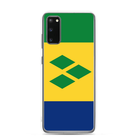 Coque Téléphone Drapeau de Saint-Vincent-et-les-Grenadines - Pixelforma