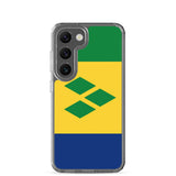 Coque Téléphone Drapeau de Saint-Vincent-et-les-Grenadines - Pixelforma