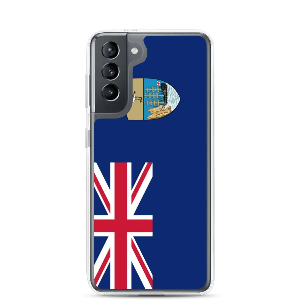 Coque Téléphone Drapeau de Sainte-Hélène, Ascension et Tristan da Cunha - Pixelforma 