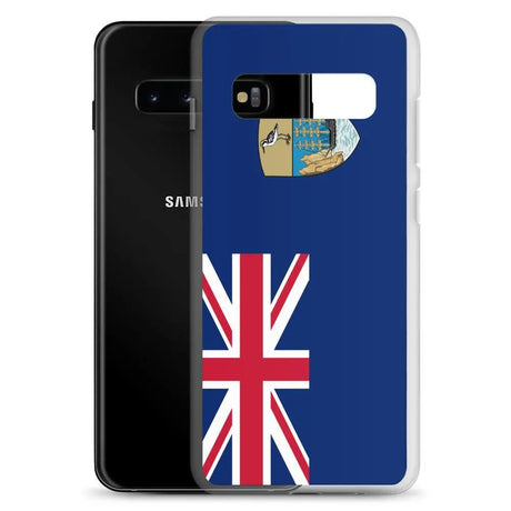 Coque Téléphone Drapeau de Sainte-Hélène, Ascension et Tristan da Cunha - Pixelforma 