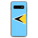 Coque Téléphone Drapeau de Sainte-Lucie - Pixelforma