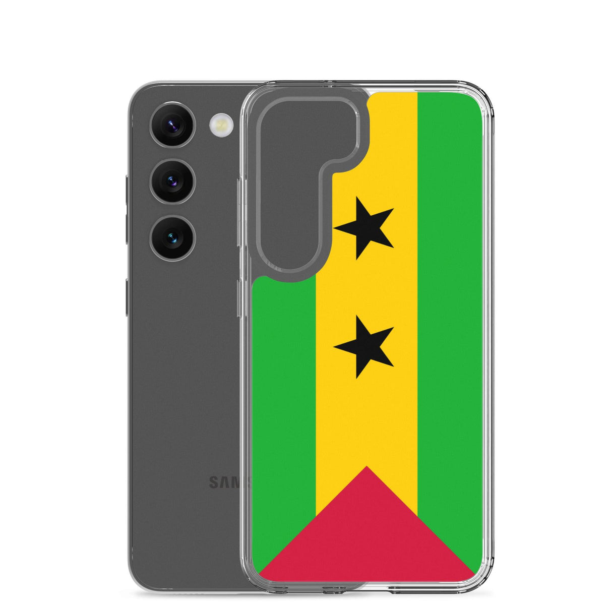 Coque Téléphone Drapeau de Sao Tomé-et-Principe - Pixelforma