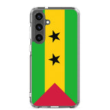 Coque Téléphone Drapeau de Sao Tomé-et-Principe - Pixelforma 