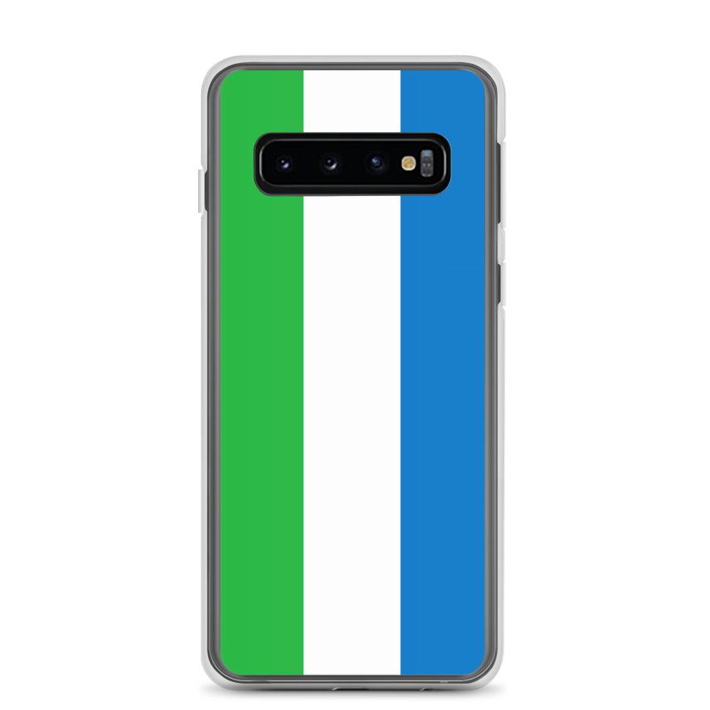 Coque Téléphone Drapeau de Sierra Leone - Pixelforma