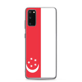 Coque Téléphone Drapeau de Singapour - Pixelforma