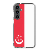 Coque Téléphone Drapeau de Singapour - Pixelforma