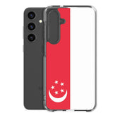 Coque téléphone drapeau de singapour - pixelforma