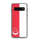Coque téléphone drapeau de singapour - pixelforma