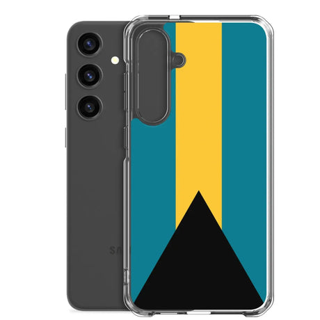 Coque téléphone drapeau des bahamas - pixelforma