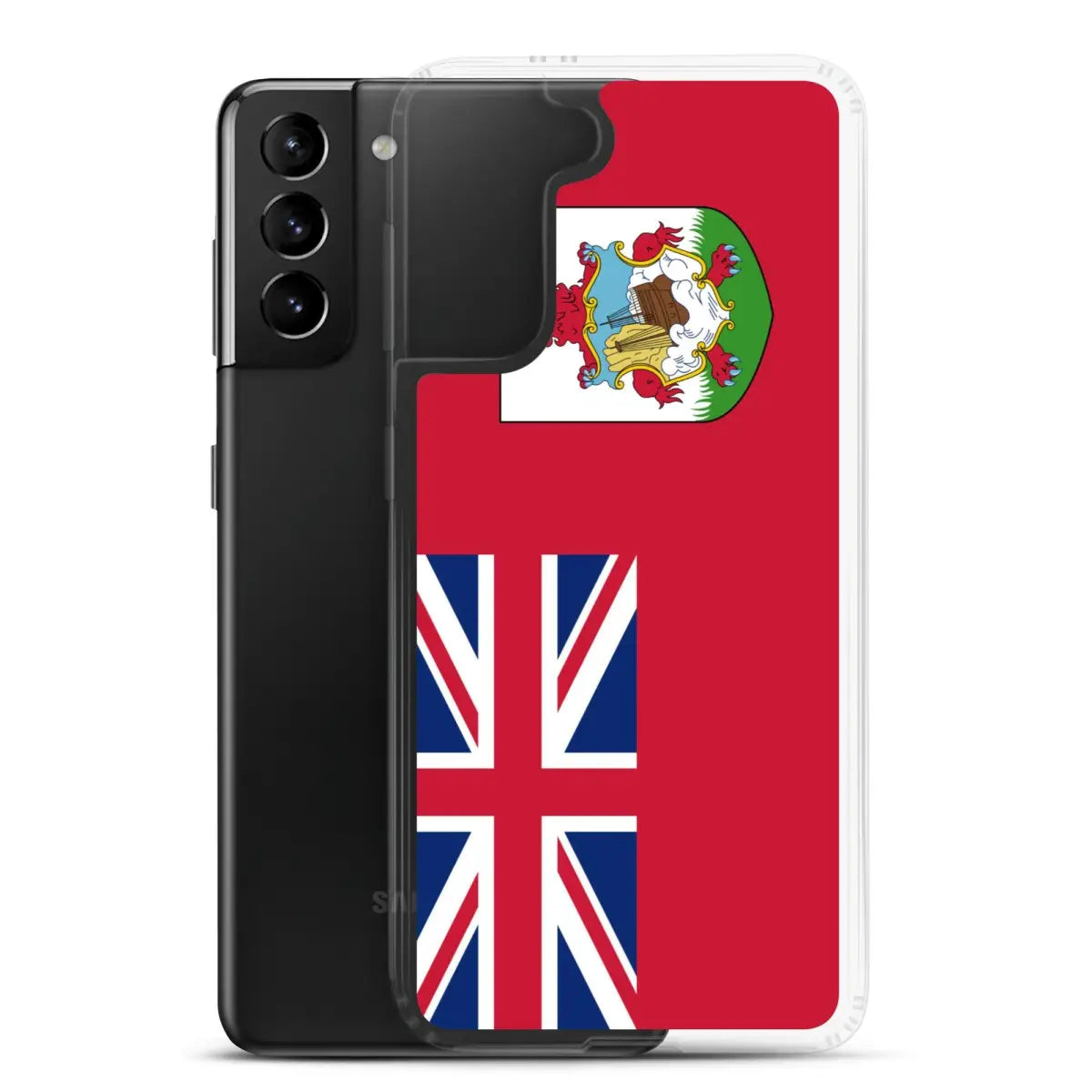 Coque Téléphone Drapeau des Bermudes - Pixelforma 