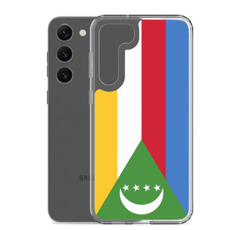 Coque téléphone drapeau des comores - pixelforma