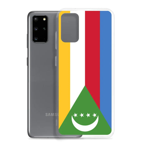 Coque téléphone drapeau des comores - pixelforma