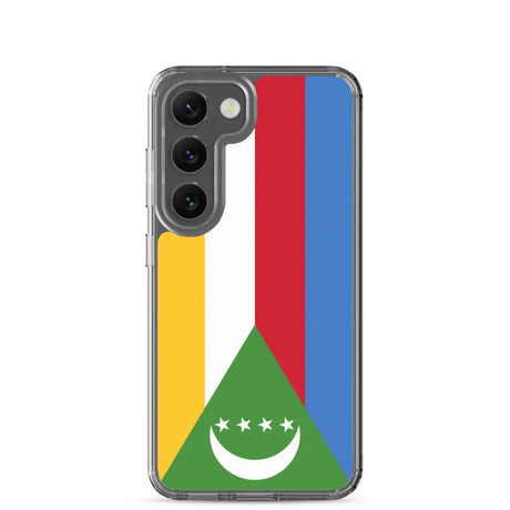 Coque téléphone drapeau des comores - pixelforma