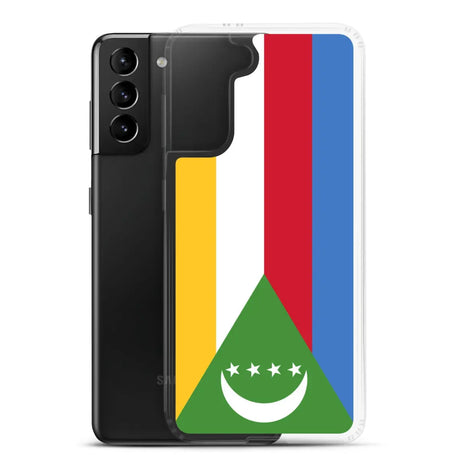 Coque téléphone drapeau des comores - pixelforma