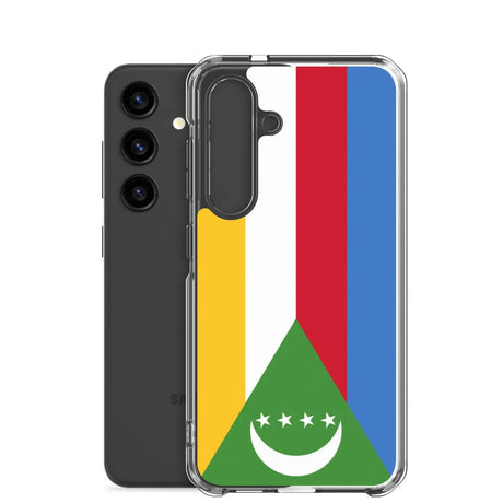 Coque téléphone drapeau des comores - pixelforma