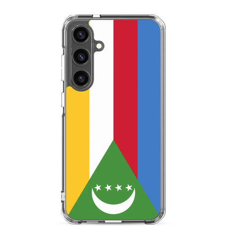 Coque téléphone drapeau des comores - pixelforma
