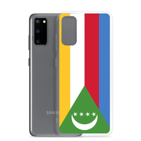 Coque téléphone drapeau des comores - pixelforma