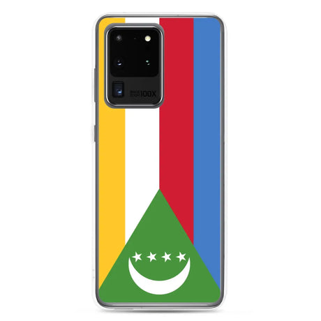 Coque téléphone drapeau des comores - pixelforma