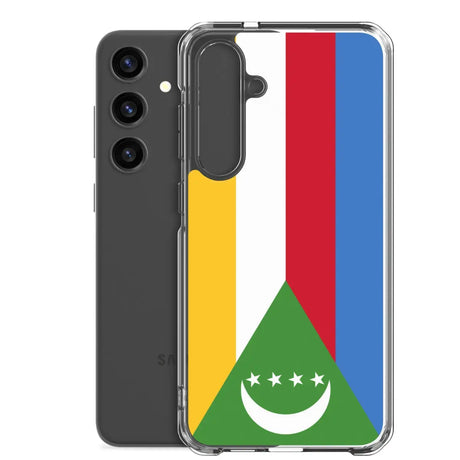 Coque téléphone drapeau des comores - pixelforma
