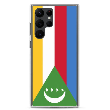 Coque téléphone drapeau des comores - pixelforma