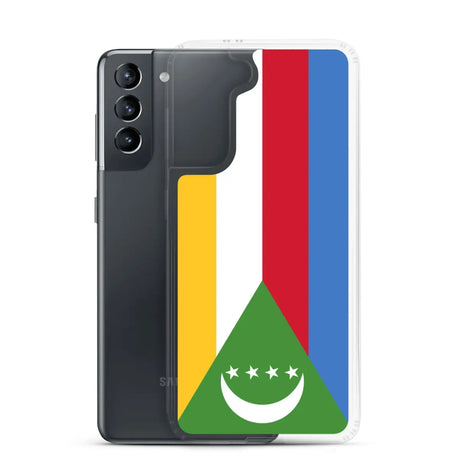 Coque téléphone drapeau des comores - pixelforma