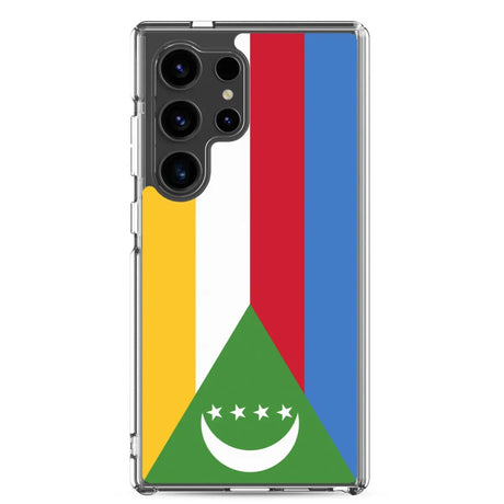 Coque téléphone drapeau des comores - pixelforma