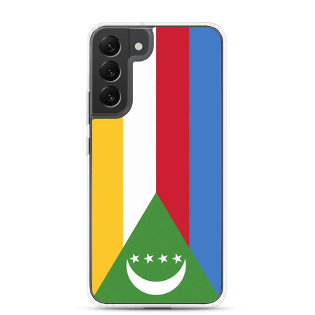 Coque téléphone drapeau des comores - pixelforma